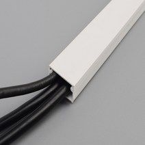 대 1P 1M 랜몰드 쫄때 에어컨선정리 플라스틱쫄대 선 몰딩 바닥 전선폴대 전기선가리개