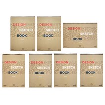 아트스퀘어 디자인 스케치북, 7번-A5(B03)