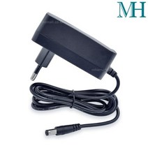 [명호전자] 아답터 100~240V / 12V 2A [내경2.1~2.5mm/외경5.5mm] 전원 코드 일체형 [박스포장], 1개