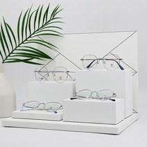 안경진열대 안경거치대 진열장 선글라스 디스플레이 보관함 부티크 광학 매장 랙 카운터 스탠드 창 소품, [01] 256a 높이 30CM