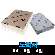 도화지 켄트지 170g A4 4절 8절 125매