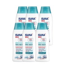 이사나메드 사해 소금 바디로션 250ml ISANA MED Korperlotion Totes Meer, 6팩