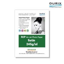 두릭스 반광택 사틴 245g [4x6 100매] DURIX Photo Paper Satin 포토용지