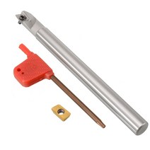 저렴한 새로운 bap300r C10-10x120-1T 보링 바 + apmt1135pder 선반 선삭 공구 용 렌치가있는 cnc 커터 삽