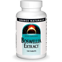 소스내츄럴스 보스웰리아 추출물 375mg 타블렛, 100개입, 1개, 100정