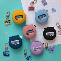 주문제작 레트로 삐삐 톤프리 케이스 키링증정 HBS-TFN4 TFN5 TFN6 TFN7, 톤_프리_케이스_레트로_삐삐_네이비, 하단케이스_블랙