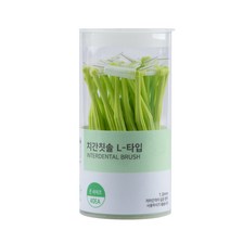 SGS 치간칫솔 어금니형 40개 L타입 S (1.0mm), 단품