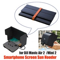 모니터커버 모니터후드 모니터후드24인치 DJI Mavic Air 2 리모콘 Sun Hooder Mini 스마트폰 스크린 햇빛 가리개 모니터 눈부심 방지 커버 드론 액세서리 리모컨