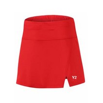 스키장비 숏스키 짧은 미니 쇼트 플레이트 탁구 숙녀 스커트 바지 여성 여름 빠른 드라이 러닝 스포츠 휘트, 03 Red_04 L