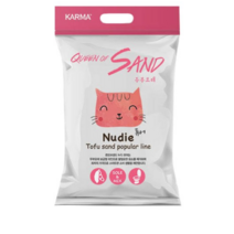 카르마 퀸오브샌드 누디 퓨어 고양이 두부모래, 3kg, 15개