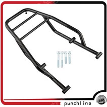 로얄 엔필드 메테오 350 호환 튜닝 리어 테일 탑박스 짐대 수하물 브라켓 21-22년식, 메테오 350 21-22년식, 1개