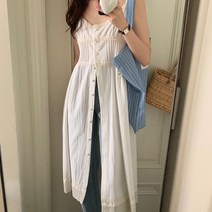 코코블랑 루시 레이스 뷔스티에 원피스