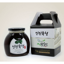 제천직송 국산 무방부제 무설탕 인진쑥청 650g, 1개