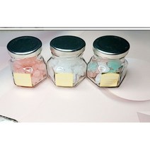 세가지맛(골고루)자일리톨 사탕 아기공룡 유리병 50g 선물상자포장
