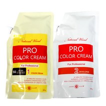 세화 자연바람 칼라크림(프로페셔널 전용) 1제500g+2제500g, 0L 아주밝은블론드