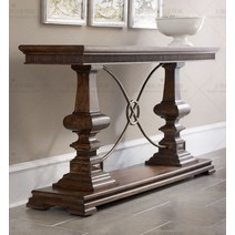 엔틱 장 미국 국가 단단한 베란다 테이블 프랑스 레트로 엔트리 라이트 럭셔리 사이드, [01] 짐 싸다, [01] 1804290 길이 너비 및 높이, [01] 뼈대