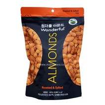 원더풀 아몬드(가염) 아몬드, 800g, 1봉, 1개