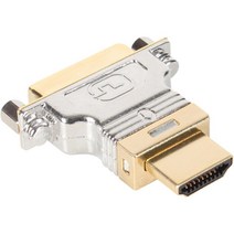 (GL) NM-HG26 NETmate NM-HG26 DVI to HDMI 젠더 (풀 메탈)