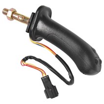 2Pcs L + R 3 버튼 굴삭기 조이스틱 Assy 핸들 기어 대우 두산 DH DX150 215 225 300 370-9C