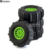 콤바인 트랙터 경운기 Chanmoo 17 18 쇼트 코스 트럭 모래 타이어 버기 사막 RC 오프로드 자동차 TRAXXAS UDR 850864 ARRMA Mojave YK4072, 1.4pcs A green