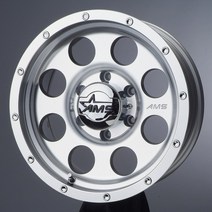 16인치 슈거레이 머드락AMS 7594 실버폴리쉬(크롬핀) 6홀 (8J -0/-10) 스타밴가능
