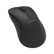 제닉스 STORMX WM1 컴퓨터 노트북 무선 무소음 마우스, 화이트