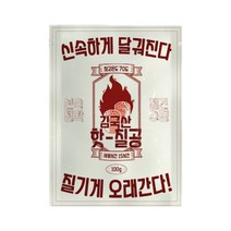 김국산 핫칠공 핫팩 100g, 20개