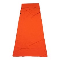 침낭라이너 초경량 야외 침낭 라이너 폴리에스테르 명주 휴대용 싱글 캠핑 여행 건강한 아웃도어 스포츠 엔터테인먼트 액티비티 활동, [06] 주황색