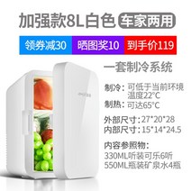 자동차 냉장고 1인가구 유니언잭 미니 가정 술장고 차량 사무실 소형 클래식 차량용 홈, C