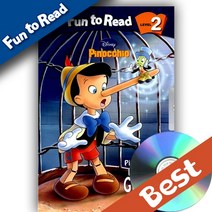 디즈니 Fun to Read 2 레벨 선택구매, 2-04 피노키오