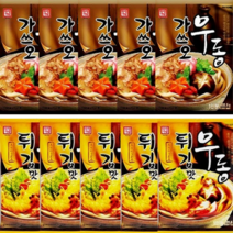 한성 우동 10봉 가쓰오우동 5봉 튀김맛우동 5봉, 1세트