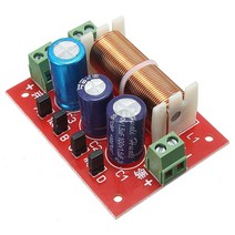 semoic 400W 스피커 크로스오버 2 Way 스피커용 고-저 4-16옴 주파수 분배기, 하나, 패시브 크로스오버