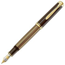 펠리컨 Pelikan 만년필 특별 생산품 슈베레인 800 브라운 블랙 M800 (B(굵은 글씨))