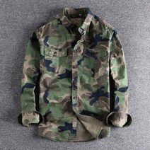 남성 카고 셔츠 내구성 야외 하이킹 스포츠 데일리 밀리터리 스타일 캐주얼 청소년 포켓 단추 카미시아