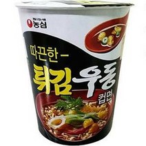 튀김우동 소컵 36개 작은컵 우동 라면 회사 사무실 탕비실 캠핑 간식 식사대용 컵라면 도매 대량