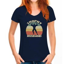 트로피 Trophy Husband Shirt Funny For Cool Father Dad Or Pa Man Top Men's 최신 가을 탑 셔츠 코튼, 09 WoMen blue_06 XL
