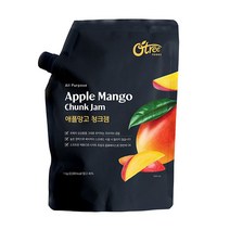 오트리푸드 애플망고 청크잼 1kg, 단품