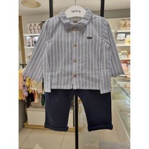 아가방 [동아쇼핑점] 봄가을 간절기상품 할인/신생아 남아 활동복 실내복 외출복/ 상하복 상하세트 정장상하세트 /기저귀착용에도 편한 면바지 와이셔츠 넥타이 /조이셔츠상하(보타이)