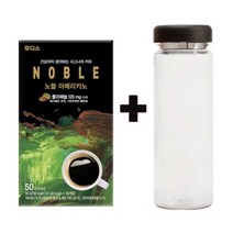 KM 일동후디스 노블 아메리카노 50t+워터보틀 스틱 일회용 알 커피 믹스 인스턴트
