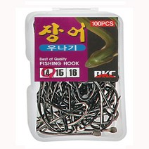 부산가자낚시-백경 장어우나기 장어바늘 덕용 BK-873, 1개