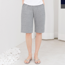 지큐 YAN 800 여자홈웨어스트라이프반바지 묶음쎄일 네이비L-20/XL-10 총30장