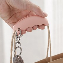 장바구니 핸들 쇼핑백 봉투 실리콘 손잡이 그립 손가락아픔 예방 미그럼방지, 장바구니핸들