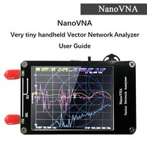 NanoVNAF V2 43 인치 IPS LCD 디스플레이 벡터 네트워크 분석기 SAA2 안테나 단파 HF VHF UHF, 2.8 inch NanoVNA