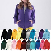 다잇템 여자 후디집업 유니폼 슬림핏 워크샵 점퍼