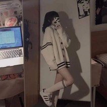 어깨 망토 가디건 체크 폴라 터틀넥 카라 숄 러블리 카디건 올 매치 패치 워크 용 신착품 귀여운 심플한 유행 레저 영