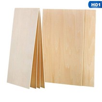 우드합판 각기목 각목재단 집 배 공예 모델용 나무 판 A4 발사 목재 시트 DIY 300x300mm 450x300mm 2mm 5 개 10, [01] 5PCS 300X200X2mm