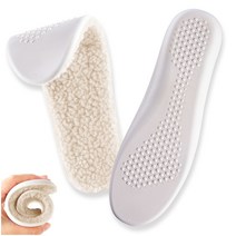 Kalevel 겨울 라텍스 융모 보온 신발깔창 브라운 베이지 225mm-280mm 멀티 사이즈 남녀통용