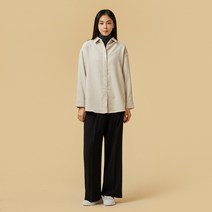 [JAJU/자주] 여 코듀로이 셔츠형 자켓_아이보리