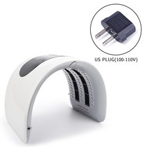 7 색 led 광선 요법 미용 장비 led 광자 가열 개선 페이셜 마스크 피부 회사 자리 여드름 제거 장치 도구, 우리 플러그