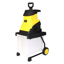 전기 나무 잔가지 분쇄기 과수원 목재 파쇄기 톱밥, 2500W 분쇄기 + 20m코드 + 수집가방